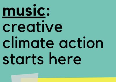 music: creative climate action starts here